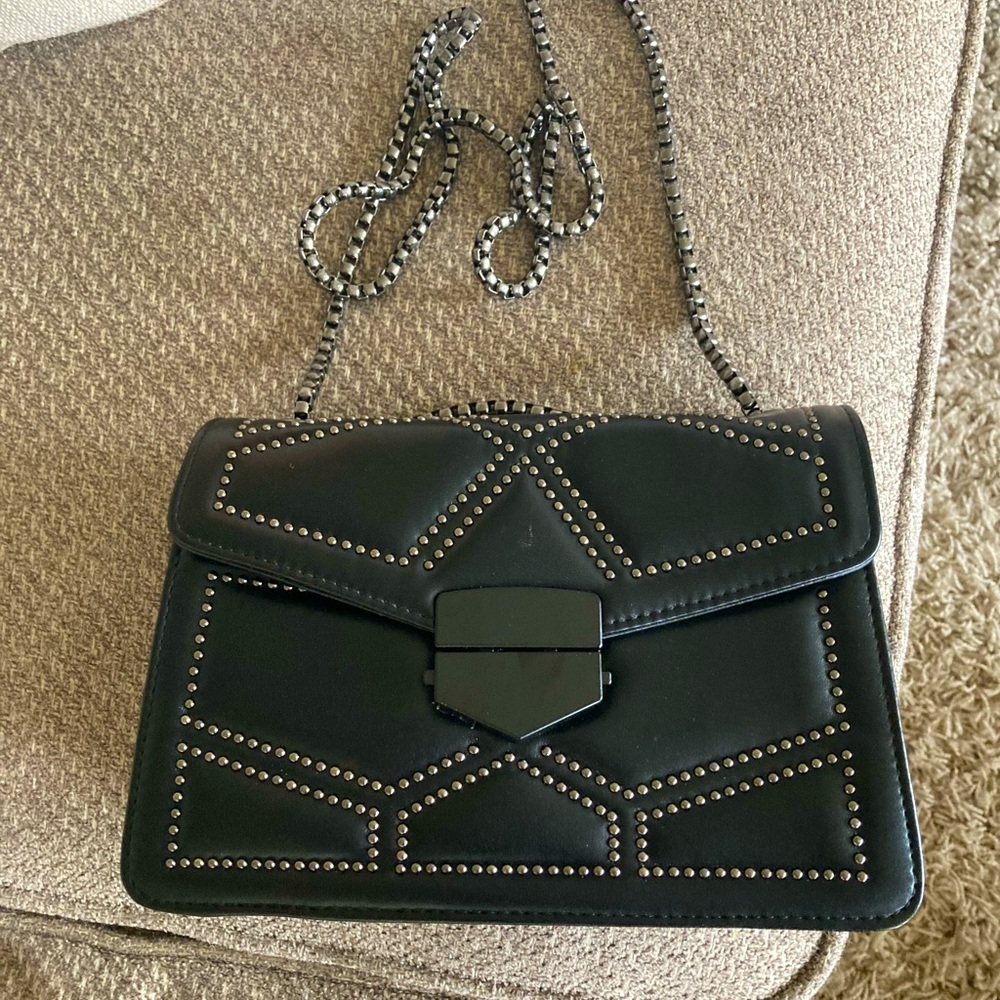 Black crossbody bag